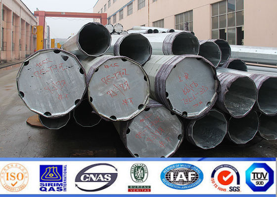 Q345 Cột điện tiện ích 80ft và 90ft để truyền tải