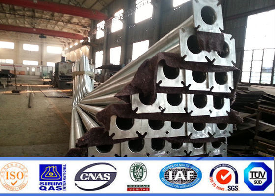 Thiết kế tùy chỉnh Cột điện cho ánh sáng đường phố Đèn vườn cao cao với sức chống gió lên đến 500km / h