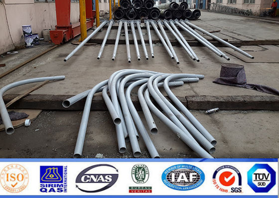 11m 14m Đường cột điện tùy chỉnh cho các yêu cầu khác nhau của khách hàng