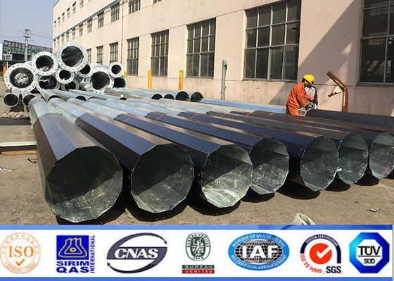 Q345 Cột điện tiện ích 80ft và 90ft để truyền tải