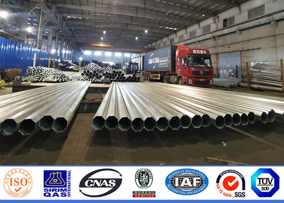 Dây chuyền phân phối Cực thép hình ống 9m 5.5mm với FRP