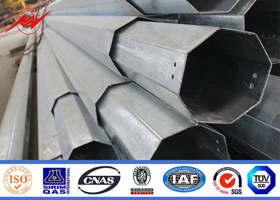 Cực điện thép 80ft 90ft cho dự án đường dây truyền tải