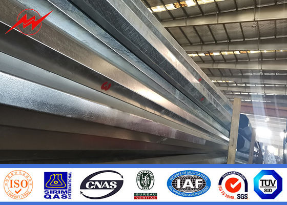 Cột mạ kẽm nhúng nóng 14m 1600 Dan với chiều dài 2,5m