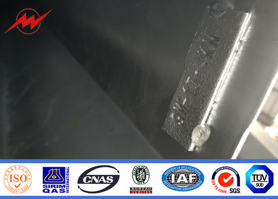 Cột mạ kẽm nhúng nóng 14m 1600 Dan với chiều dài 2,5m