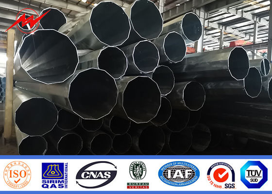 16m 1200 Dan thép hình ống cực mạ kẽm cho dự án dây chuyền phân phối bên ngoài