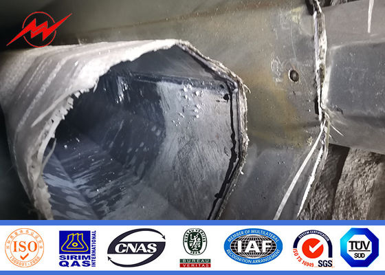 Sản xuất điện điện galvanized thép cột/thép ống cột hợp kim 32m