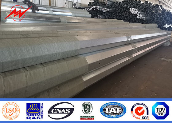 Điện 16 mét 800 Dan thép hình ống cực để phân phối điện