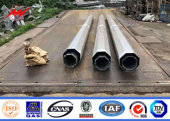 Điện 16 mét 800 Dan thép hình ống cực để phân phối điện