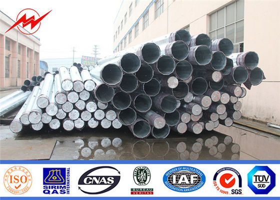 Mạ kẽm nhúng nóng 9m Cực chiếu sáng đường phố 1mm Galvapole