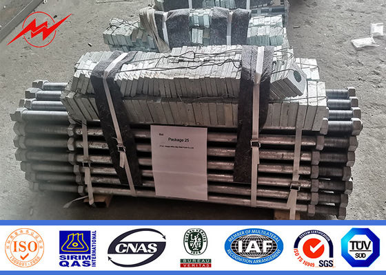 Cột đèn đường năng lượng mặt trời 12m 69kv để phân phối điện