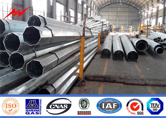 Astm 25ft 30ft 35ft Thép mạ kẽm cường độ năng suất cực đoan 345mpa 3mm