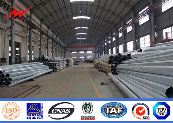 Astm 25ft 30ft 35ft Thép mạ kẽm cường độ năng suất cực đoan 345mpa 3mm