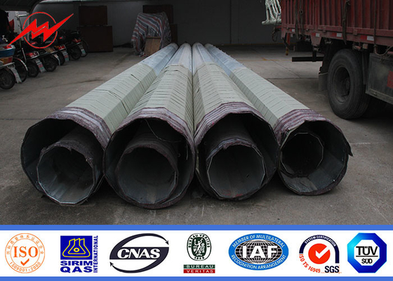 Q345 Hình ống 17m 22m Điện cực truyền tải Điện