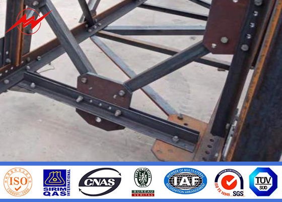 Cột đèn đường mạ kẽm 220KV ASTM A123 Cột đèn đường 10m