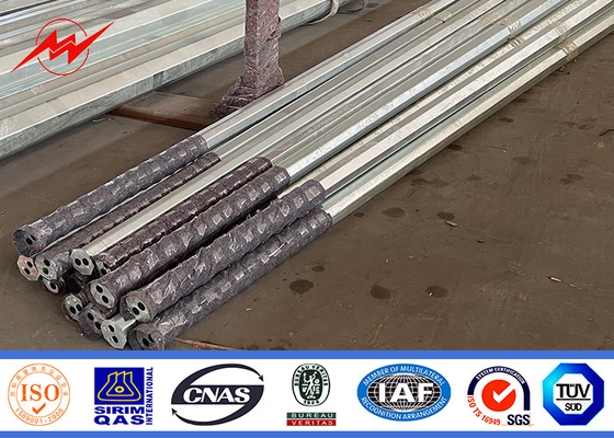 Cột tiện ích 6 bên bằng thép 8m 2,5kn Bảo trì dễ dàng