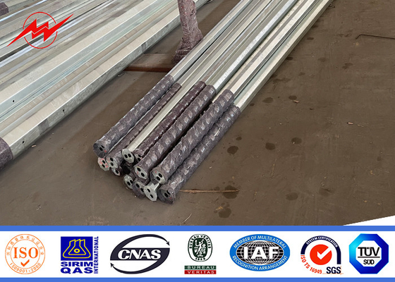 60FT 65FT 1280kg Đường cột điện tùy chỉnh cho các thị trường và yêu cầu của các quốc gia khác nhau