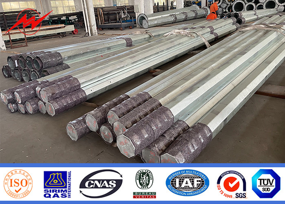 10m 12m thép mạ cho đường dây điện và đèn đường