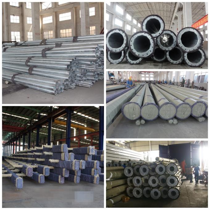13m 1000 Dan chống ăn mòn và không rỉ sét cột điện cho bất kỳ môi trường 0